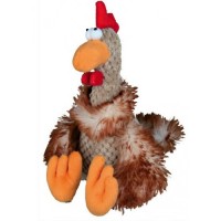 Игрушка для собак TRIXIE - Сидящий петух, 22 см